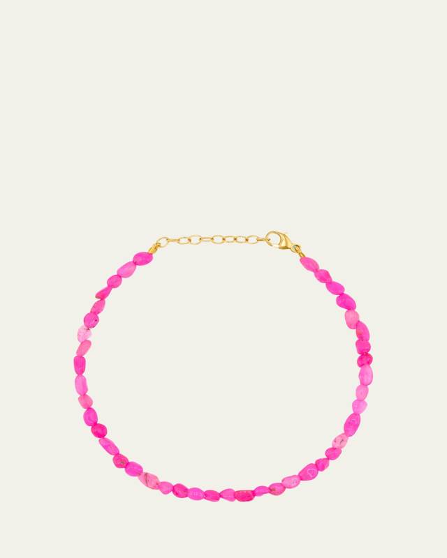Pink Pebble Opal Bracelet